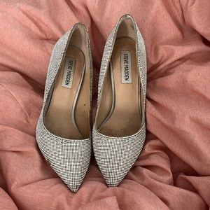 Steve Madden rhinestone heels